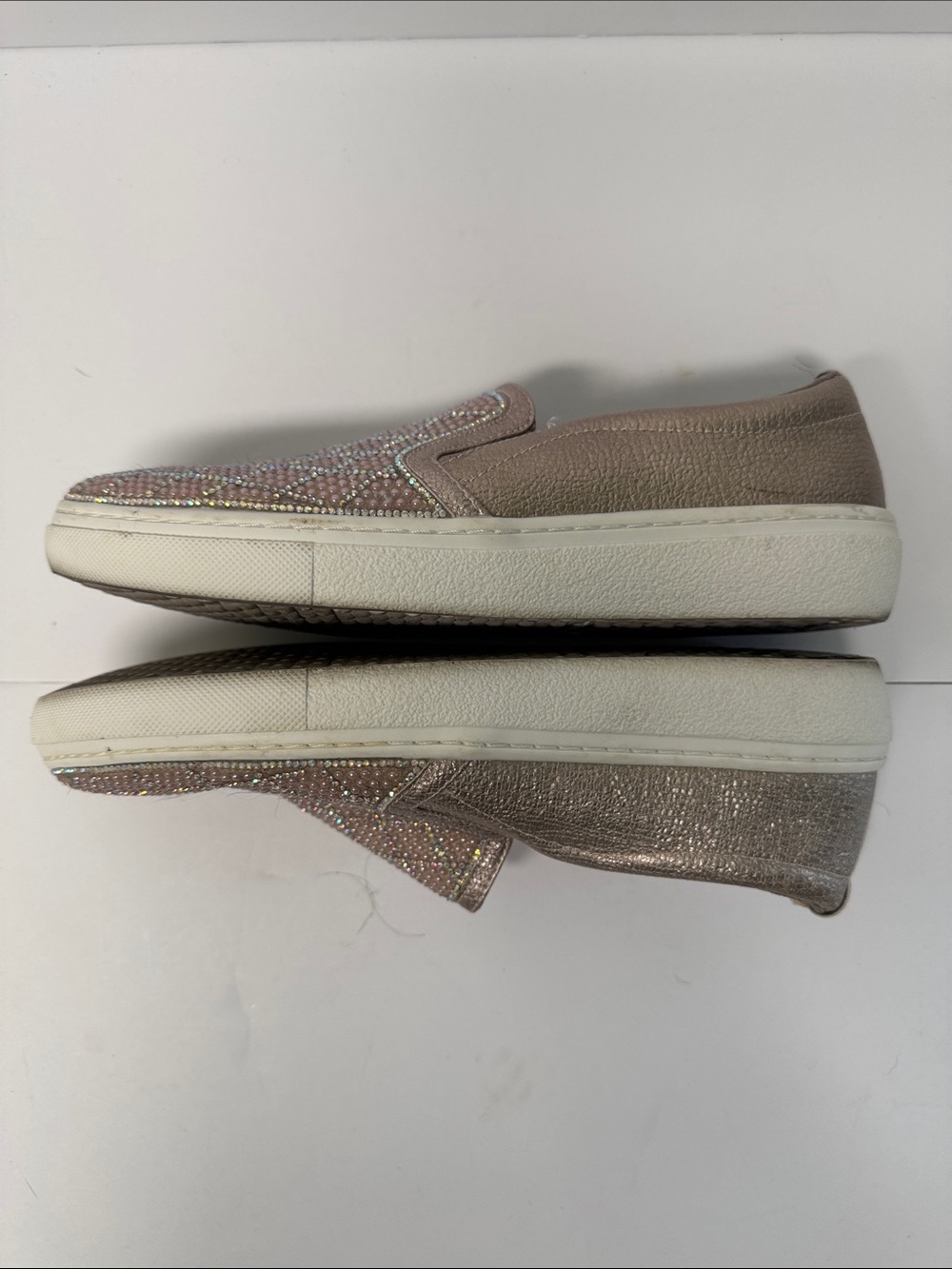 Skechers Street Goldie Diamond Darling Sneakers Size 8.5 - Picture 4 of 13